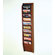 Wooden Mallet Ten Pocket Wall Mount Magazine Rack