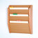 Wooden Mallet Three Pocket Legal Size File Holder