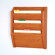 Wooden Mallet Three Pocket Legal Size File Holder