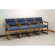 Wooden Mallet Valley Four Seat Guest Chair