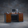 Sauder Via Executive Standard Desk Office Suite