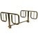 Drive Medical Half Length 'T' Style Bed Rails