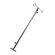 Drive Medical Universal Wheelchair Telescoping IV Pole in Chrome