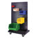 Quantum Storage Mobile Double Sided Louvered Rack