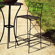 Pangaea Home and Garden Folding Bar Table and Stools Set