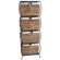 Pangaea Home and Garden Rattan Four Drawer File Cabinet