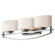 Feiss Bleeker Street Three Light Bath Vanity in Polished Nickel