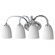 Feiss Perry Four Light Bath Vanity in Chrome