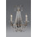 Feiss Dutchess Two Light Wall Sconce in Burnished Silver