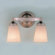 Feiss Paris Moderne  Vanity Light in Brushed Steel