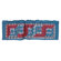 Patch Magic Red Log Cabin Curtain Valance