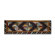 Patch Magic Dusty Diamond Log Cabin Cotton Curtain Valance