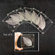 McGowan Tuftop Silver Leaf on Clear Coasters (Set of 6)