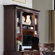 Envision by Hooker Furniture Moccato Computer Credenza Hutch with 2 Utility Drawers