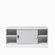 Caxton MyPod Sliding Door Base Unit in White and Grey