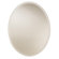 Uttermost Large Frameless Oval Wall Mirror