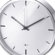 ZACK Durata Round Quartz Wall Clock in White