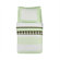 Bacati Metro Lime, White and Chocolate Toddler Bedding Collection