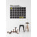 ferm LIVING Calendar Wallsticker in Black