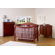 DaVinci Parker Three Piece Convertible Crib Nursery Set with Toddler Rail in Cherry Pine