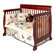 DaVinci Kalani Three Piece Convertible Crib Nursery Set with Toddler Rail in Cherry