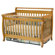 DaVinci Emily Two Piece Convertible Crib Set with Toddler Rail in Honey Oak