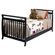 DaVinci Emily Mini 2-in-1 Convertible Crib in Ebony Black