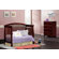 DaVinci Thompson Three Piece Convertible Crib Nursery Set  with Toddler Rail in Coffee