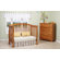 DaVinci Thompson Three Piece Convertible Crib Nursery Set  with Toddler Rail in Oak