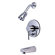 Elements of Design Nuvo Dual Control Tub and Shower Faucet with Metal Lever Handles