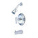 Elements of Design Tampa Thermostatic Tub and Shower Faucet with Concord Lever Handles