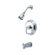 Elements of Design Tampa Thermostatic Tub and Shower Faucet Trim with Concord Lever Handle