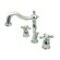 Elements of Design Heritage Widespread Bathroom Faucet with Double Cross Handles