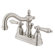 Elements of Design Heritage Centerset Bathroom Faucet with Double Lever Handles