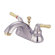 Elements of Design St. Charles Centerset Bathroom Faucet with Double Lever Handles