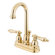 Elements of Design Centerset Bathroom Faucet with Double Lever Handles