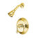 Elements of Design Vintage Thermostatic Pressure Balanced Shower Faucet with Metal Lever Handles
