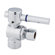 Elements of Design Quarter Turn Ball Valve 1/2" Sweat X 3/8" O.D. Compression
