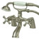 Elements of Design Charleston Deck Mount Diverter Tub / Shower Faucet