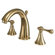 Elements of Design Widespread Bathroom Faucet with Double Lever Handles