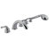 Elements of Design Magellan Double Handle Deck Mount Roman Tub Faucet Trim Metal Lever Handle