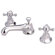 Elements of Design New York Widespread Bathroom Sink Faucet with Double Cross Handles