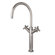 Elements of Design Vilbosch Single Hole Bathroom Sink Faucet with Double Cross Handles