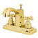 Elements of Design Tampa Centerset Bathroom Faucet with Double Cross Handles