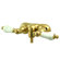 Elements of Design Hot Springs Double Handle Wall Mount Clawfoot Tub Faucet Trim