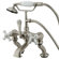 Elements of Design Hot Springs Deck Mount Clawfoot Tub Faucet with Handshower