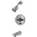 Elements of Design Concord Pressure Balanced Tub and Shower Faucet with Cross Handle