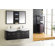 Virtu Ophelia Double 59.1" Bathroom Vanity Set in Espresso