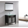Virtu Vina Single 35.4" Bathroom Vanity Set in Espresso