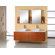 Virtu Clarissa 72" Double Sink Bathroom Vanity Set